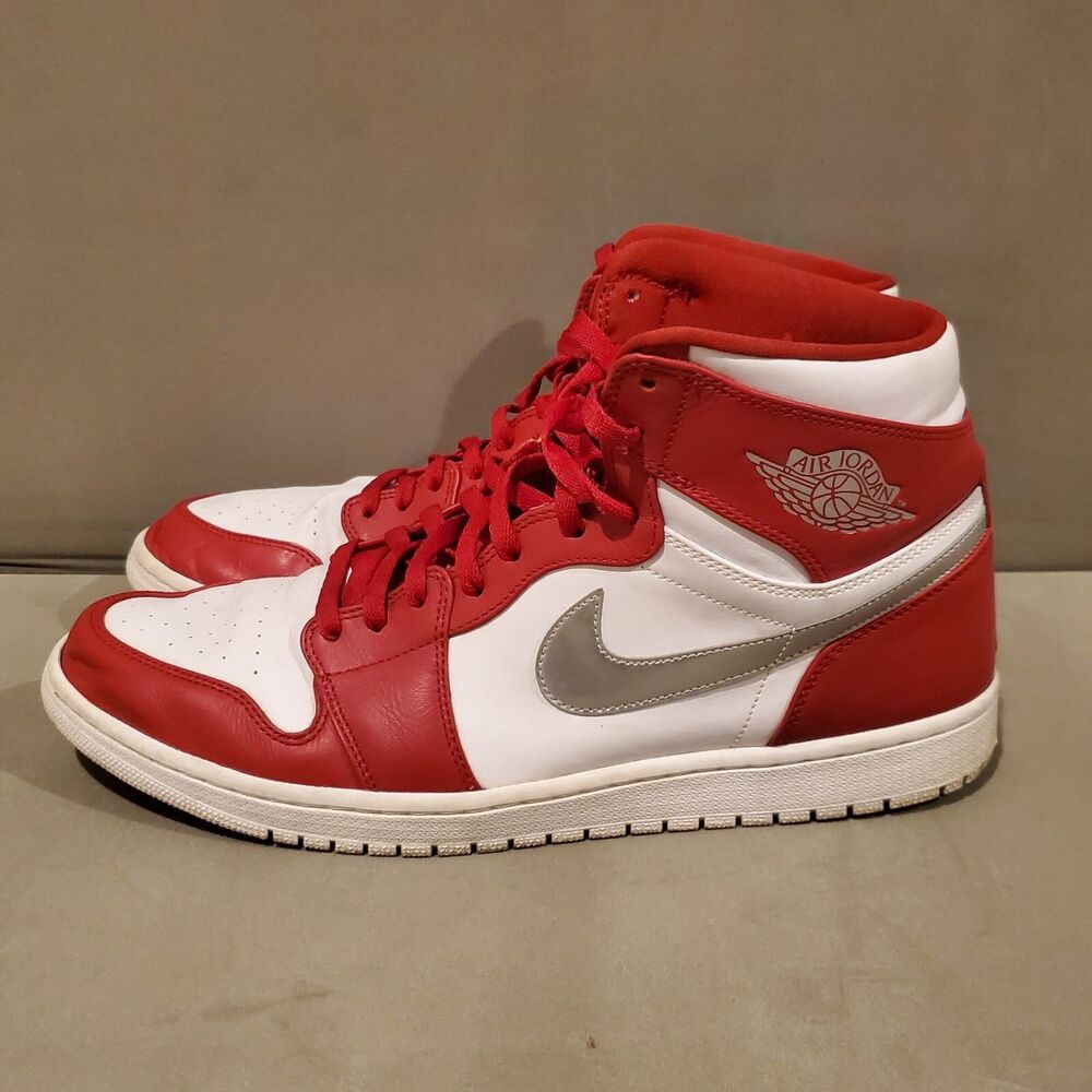 Size 15 - Jordan 1 Retro High Silver Medal 2016 332550-602